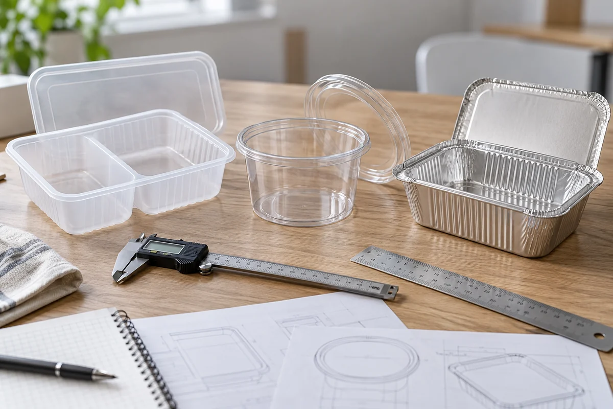 Food Container RFQ Template: Tray, Lid, Tooling and Packing