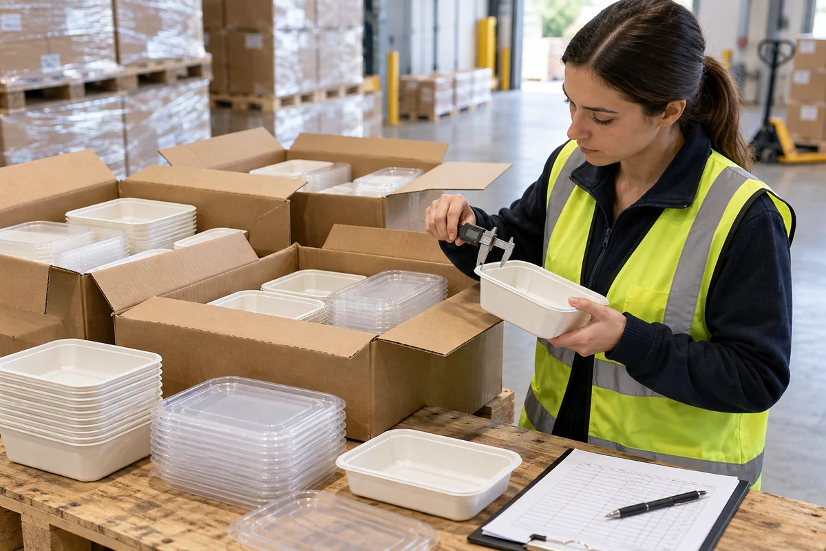 Food Container Incoming Inspection: Sampling and Lot Release