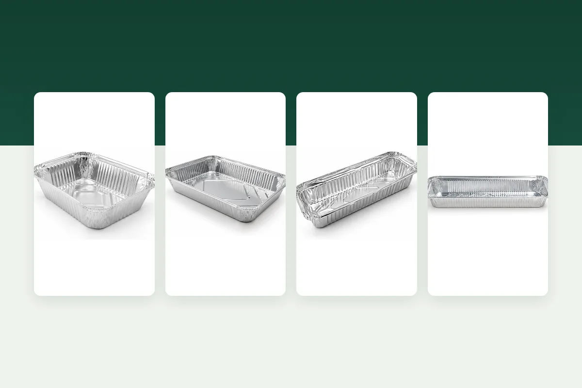 Aluminum Foil Container Sizes: Match the Model to the Portion