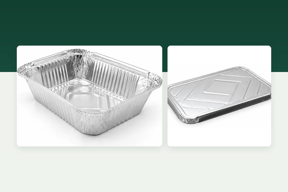 Half-Size and Full-Size Foil Pans: Metric Models Compared