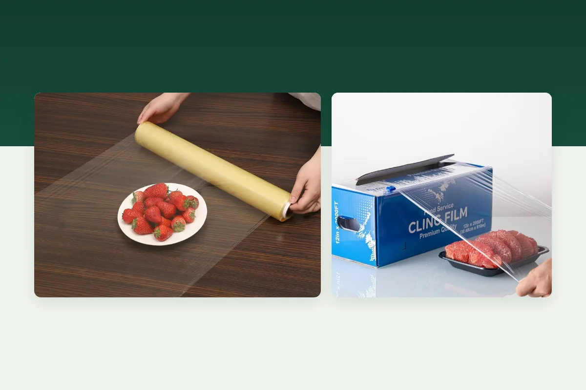 How to Hand-Wrap a Fresh Food Tray with PVC Cling Film