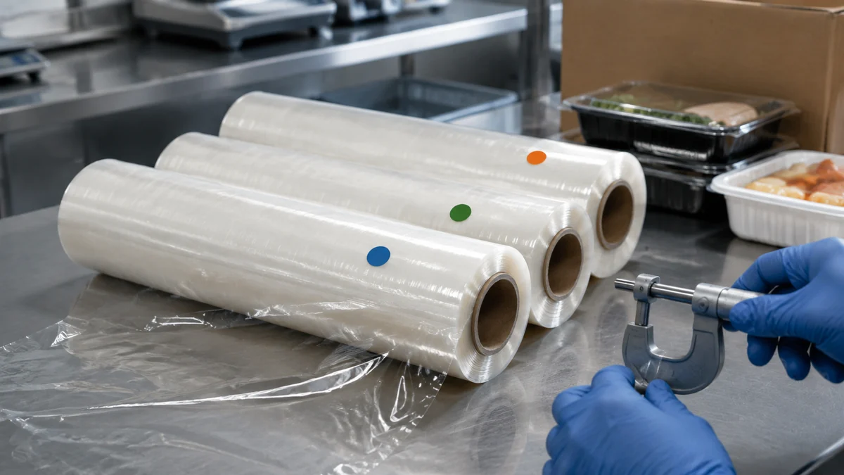 8, 10, or 12 Micron Cling Film: How Buyers Choose a Starting Spec
