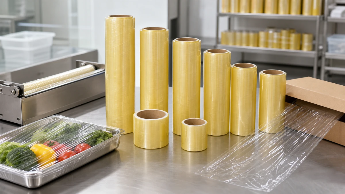 cling film clarity checks for moisture lighting storage and stretch