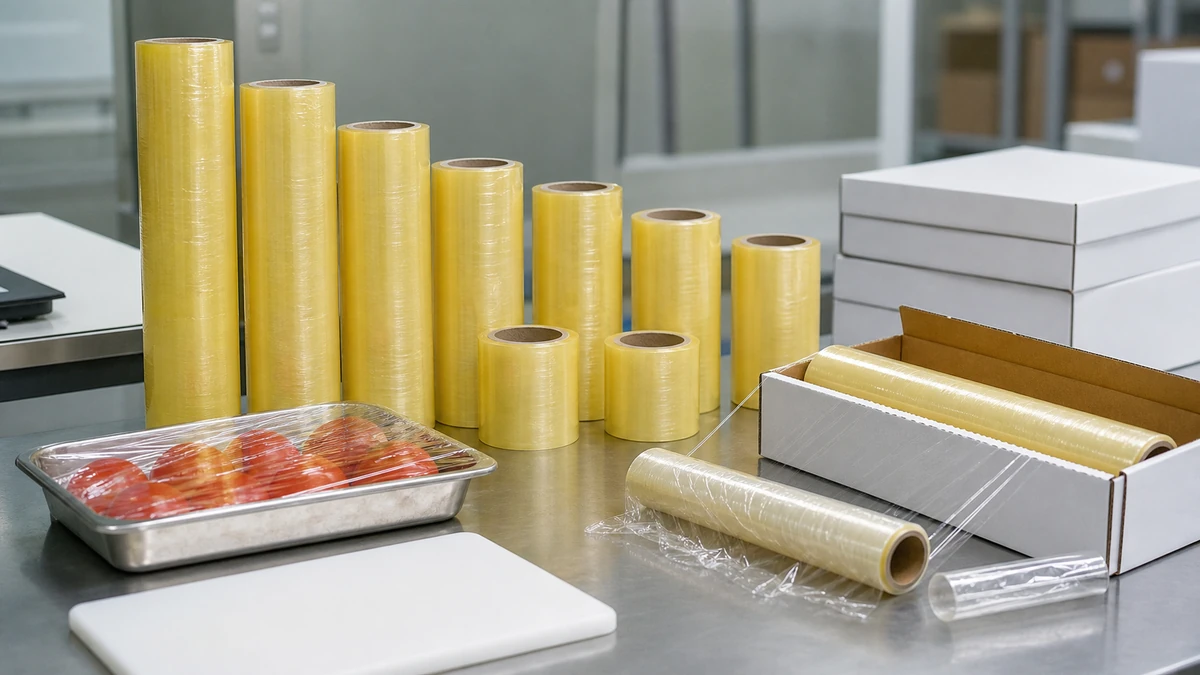 functional cling film unwind wrapping and cutter box checks