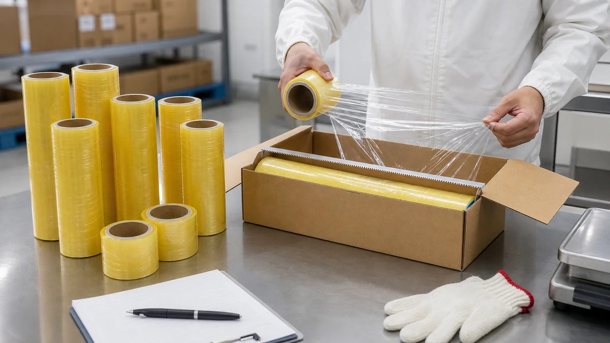 cling film retain sample packaging revision and escalation evidence