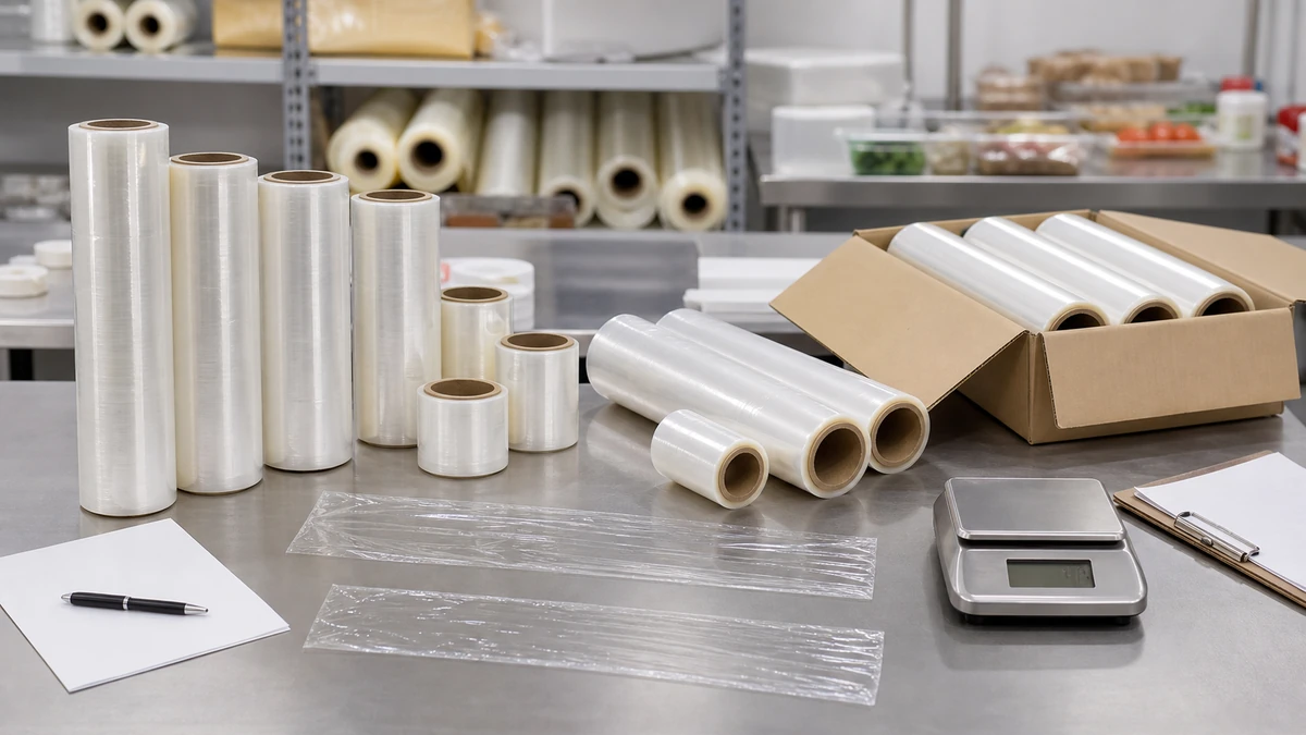 EU cling film declaration traceability and food contact test document questions