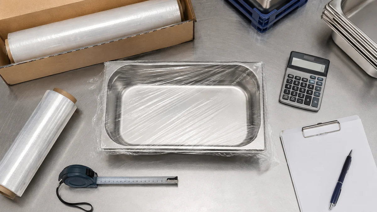 Cling Film Yield per Cover: Estimate Cost from Real Pan Sizes