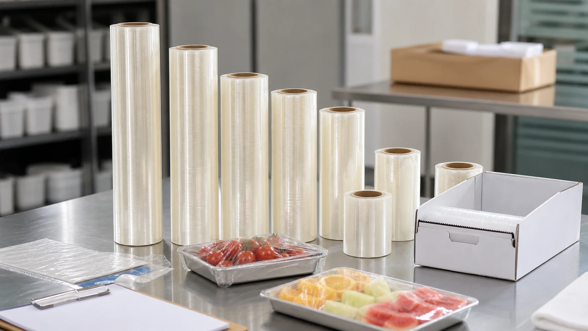 PVC cling film formulation and test report scope matching matrix
