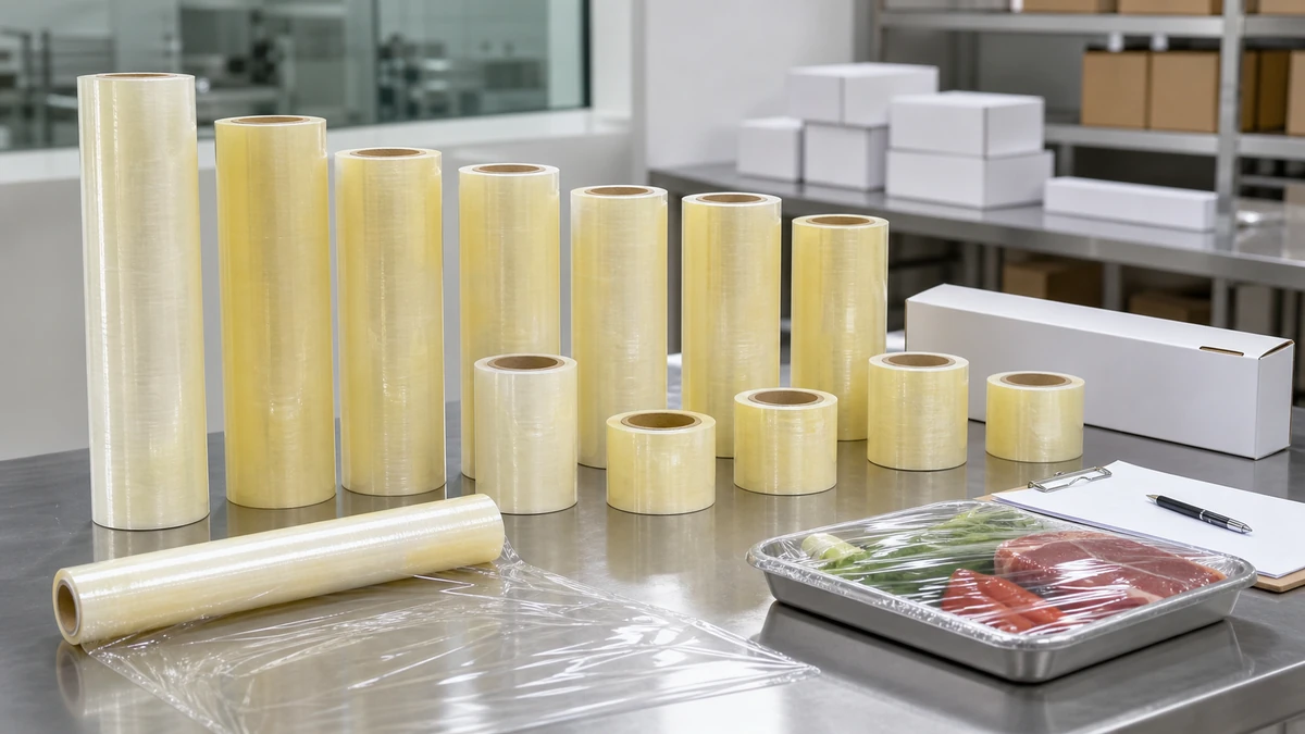 PVC cling film market use condition sample and document review workflow