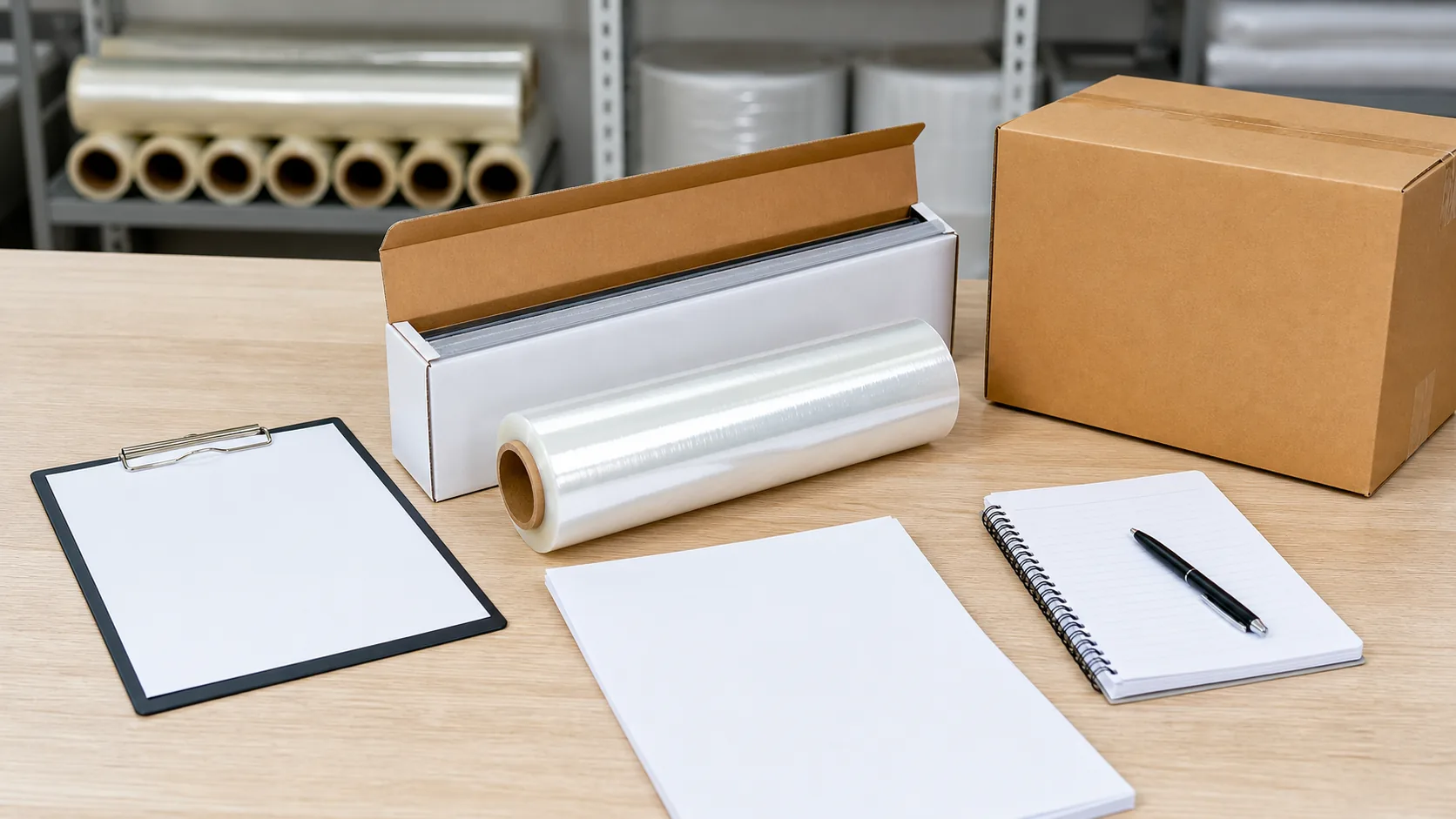 cling film supplier deposit checklist with quotation proforma invoice sample roll cutter box and buyer notes
