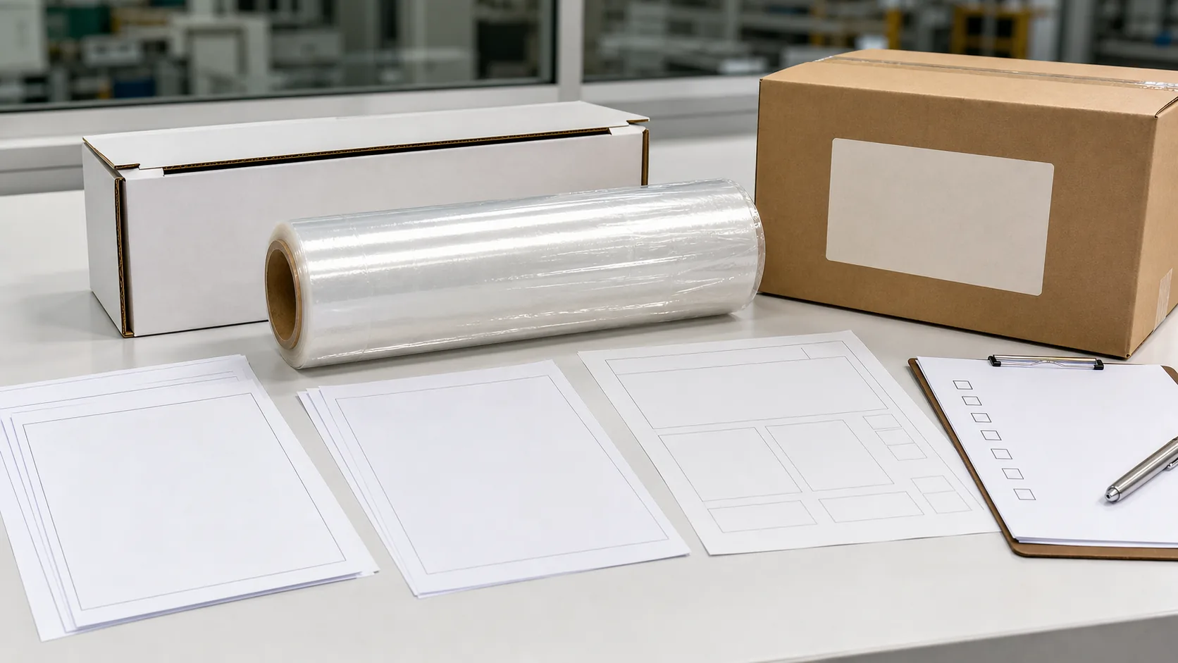 pre deposit cling film review with approved sample contract specs test report carton mark artwork file and payment checklist