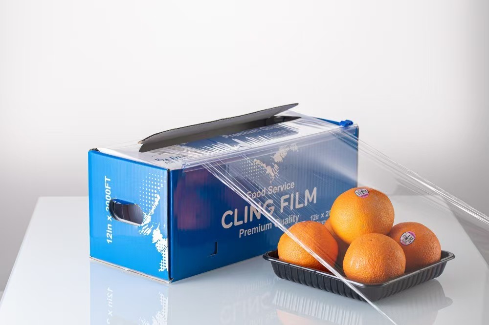 PVC Catering Cling Film in Cutter Box