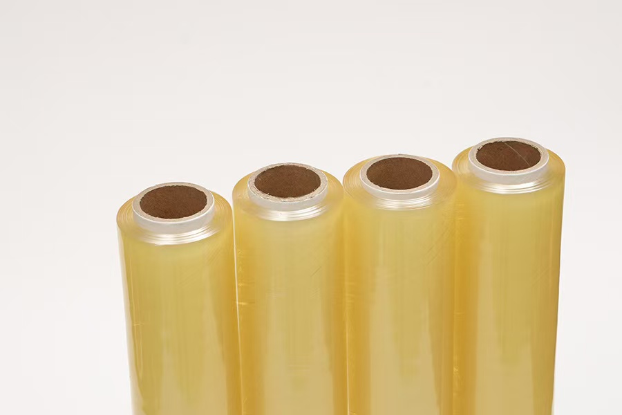 Four PVC cling film refill rolls