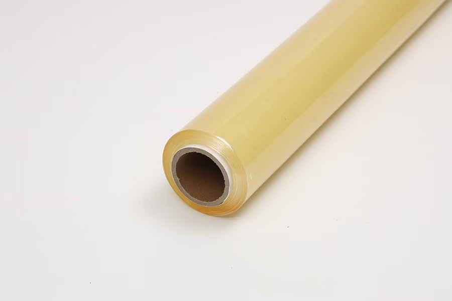 PVC film roll and paper core detail