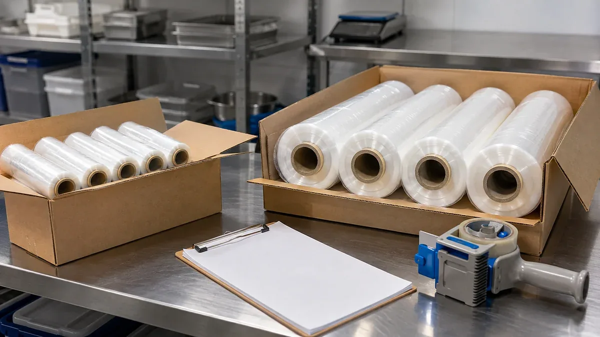 Cling Film Case Pack: Choose Rolls per Carton for Wholesale Orders