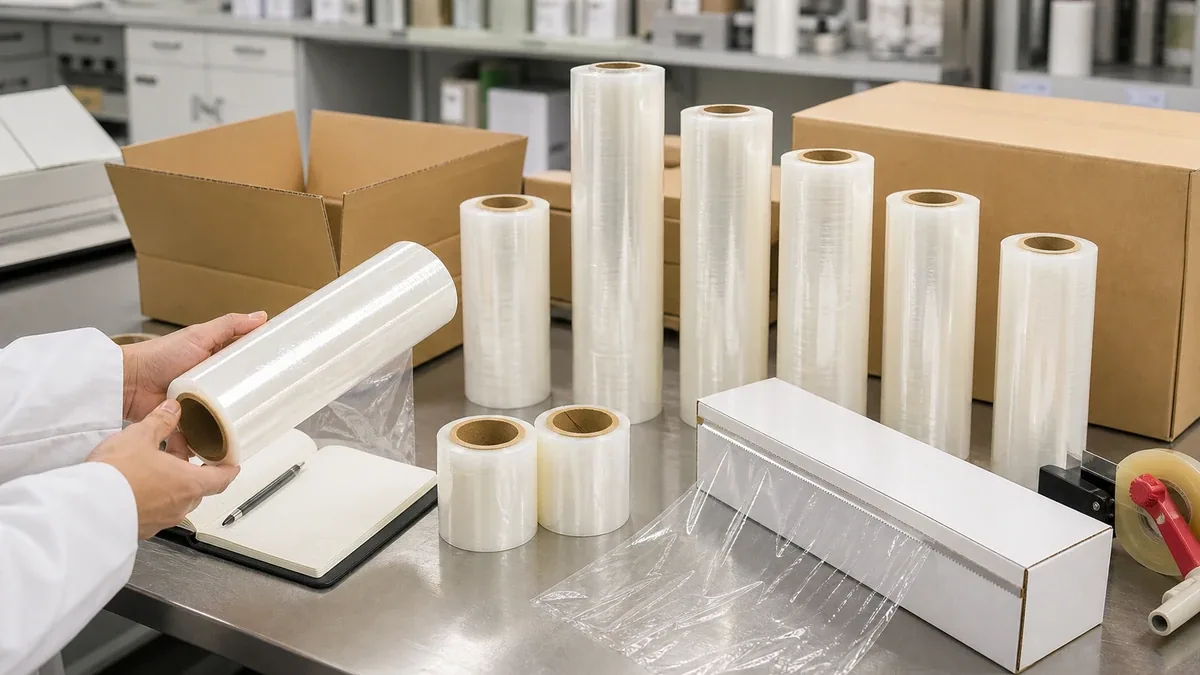 cling film formula core box and carton change classification matrix