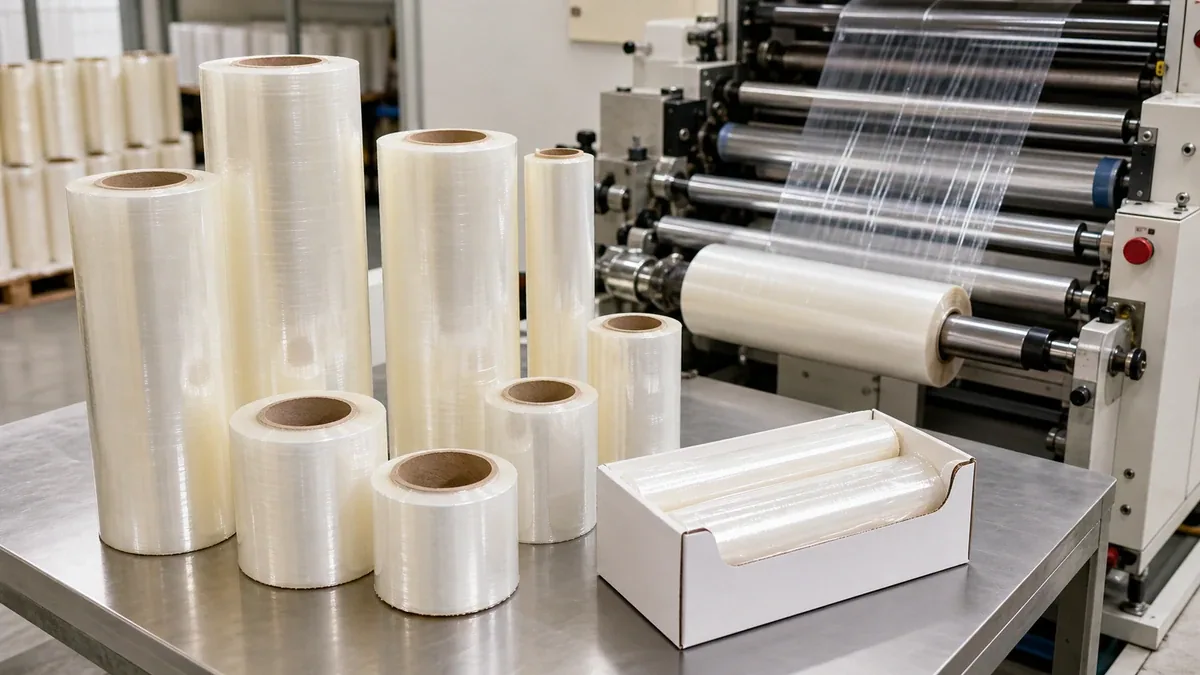 Cling Film Jumbo Roll Slitting: Yield, Waste, and Rewinding Checks
