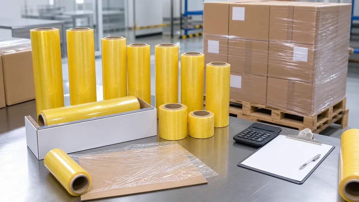 A Cling Film Landed-Cost Worksheet for Import Buyers