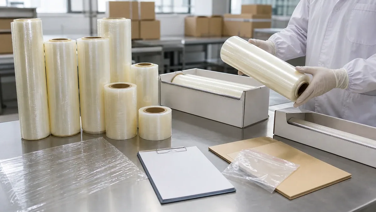 Cling Film Pre-Shipment Inspection: Building a Buyer Check Plan