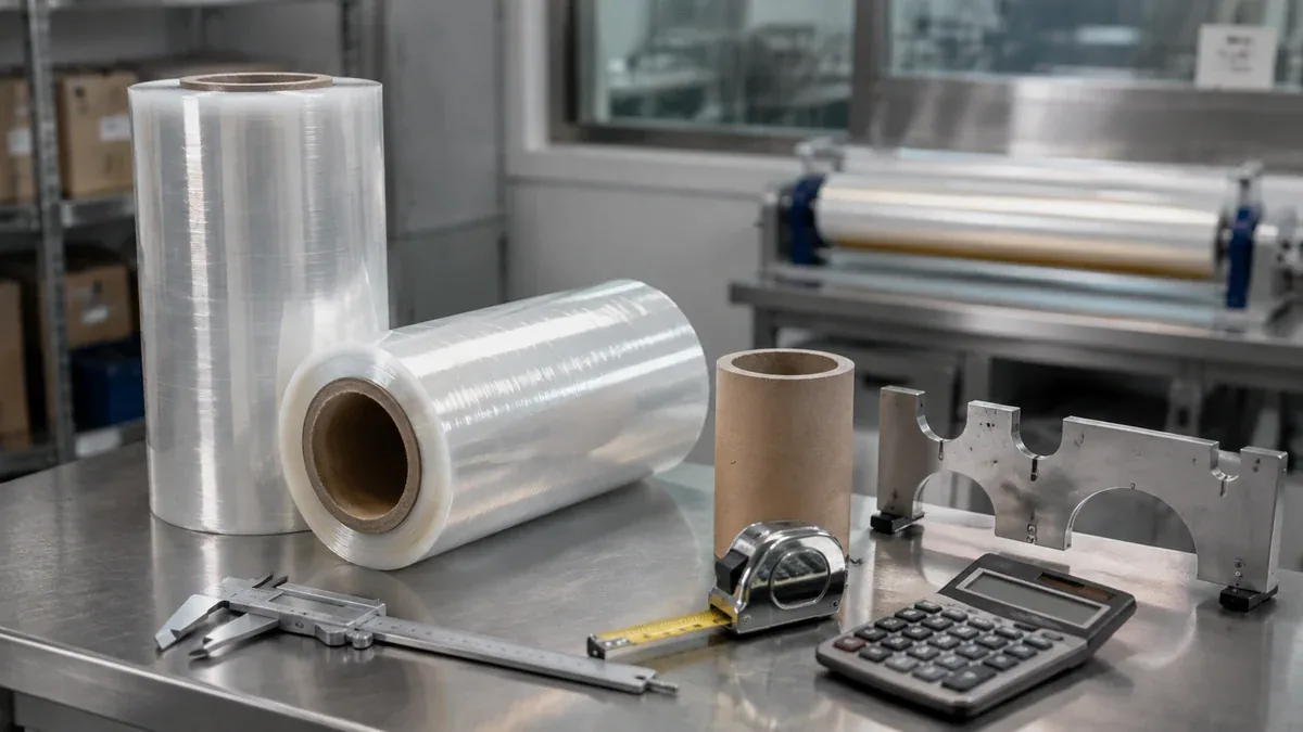 Cling Film Roll Diameter Calculator: Check Equipment and Carton Fit