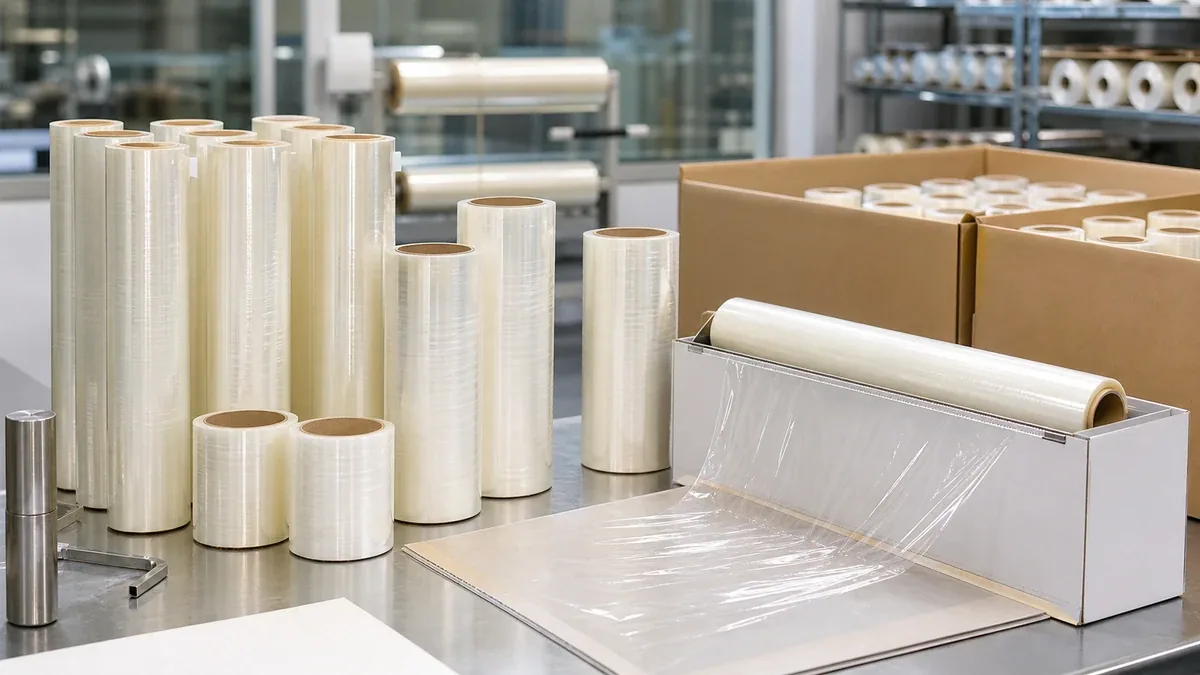 Cling Film Slit Width and Core Alignment Tolerances