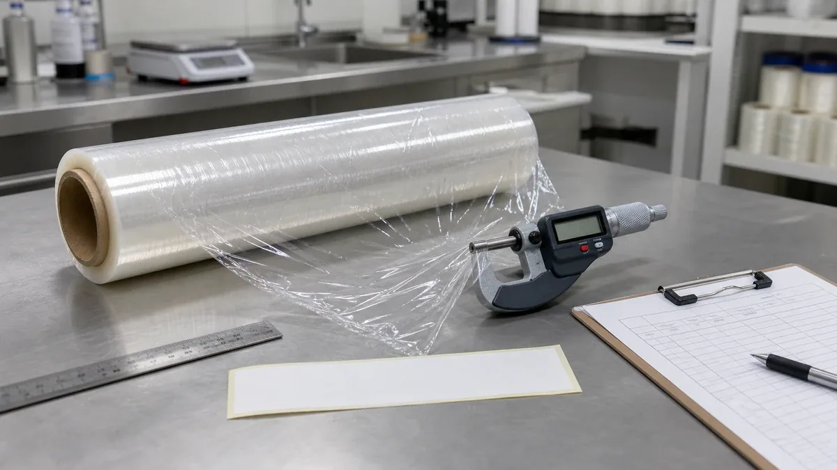 Cling Film Thickness Tolerance: How Buyers Measure and Approve It