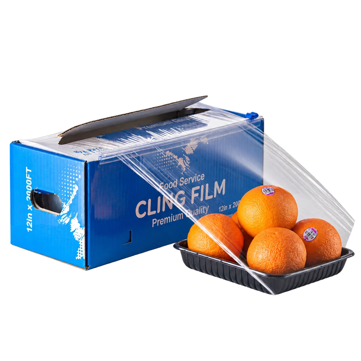 PVC Catering Cling Film in Cutter Box