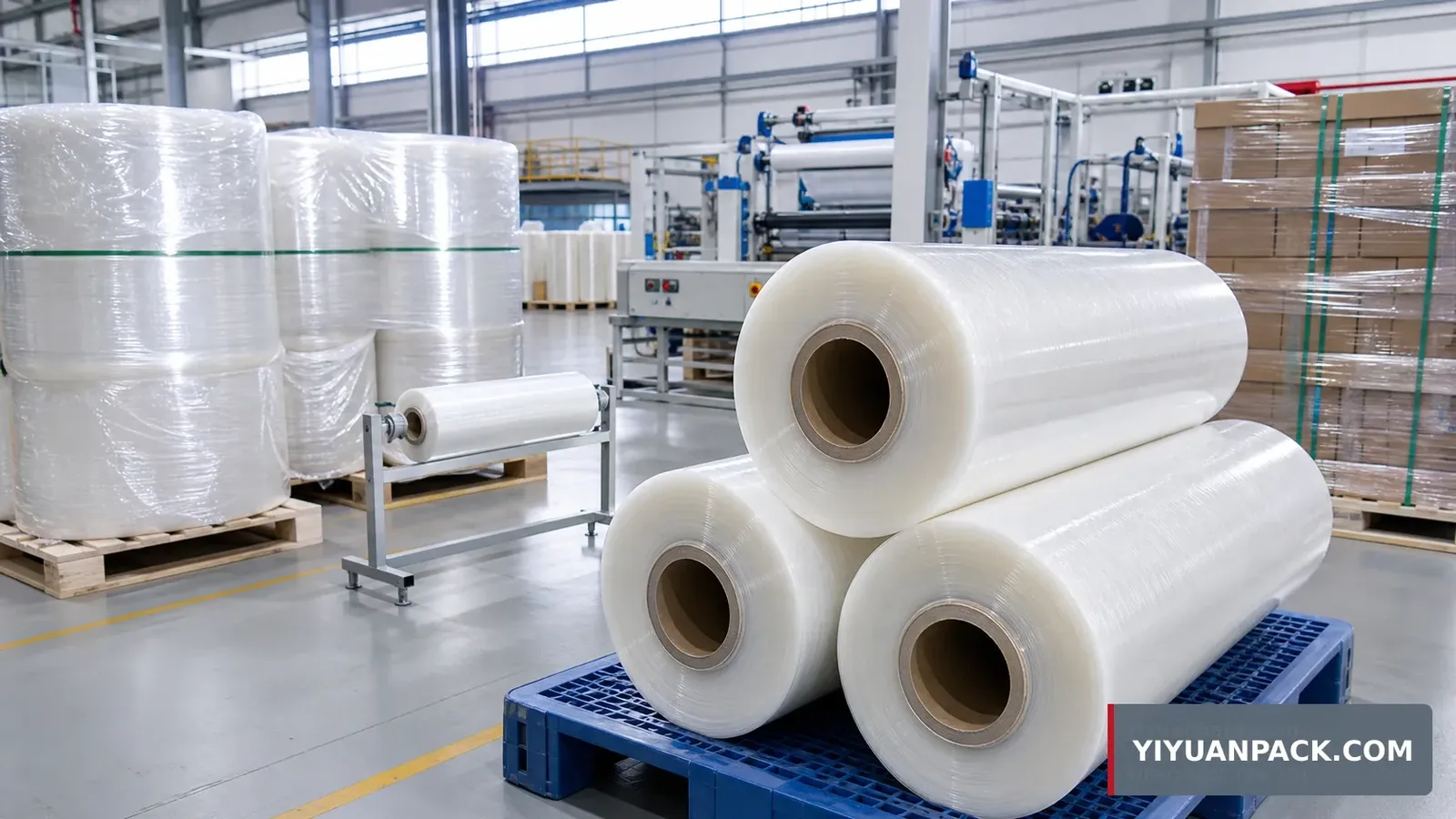 PE Cling Film Jumbo Roll Guide for Rewinders and Importers