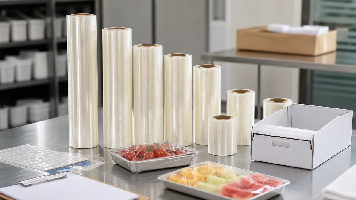 PVC cling film formulation and test report scope matching matrix