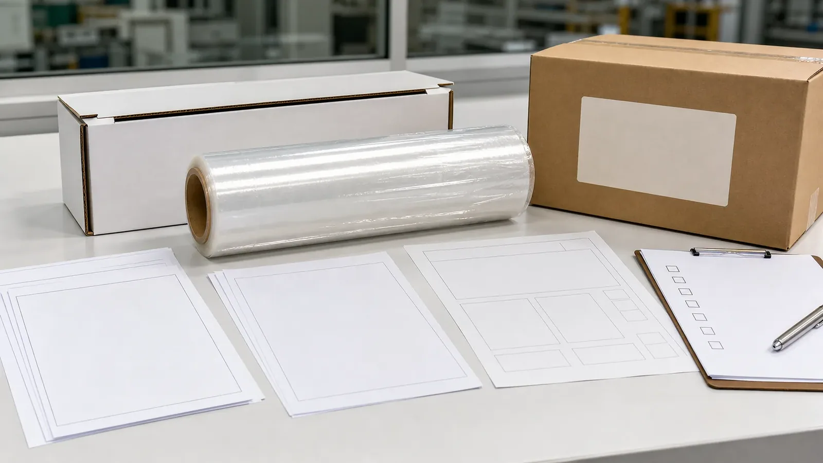 pre deposit cling film review with approved sample contract specs test report carton mark artwork file and payment checklist