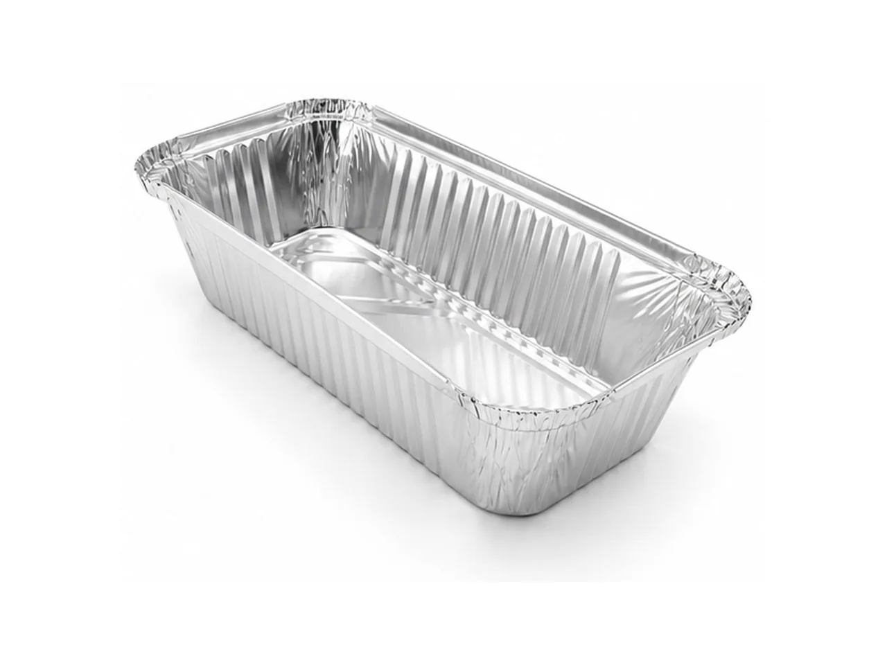 Silver Aluminum Foil Rectangular Container L-2011 (650 ml)