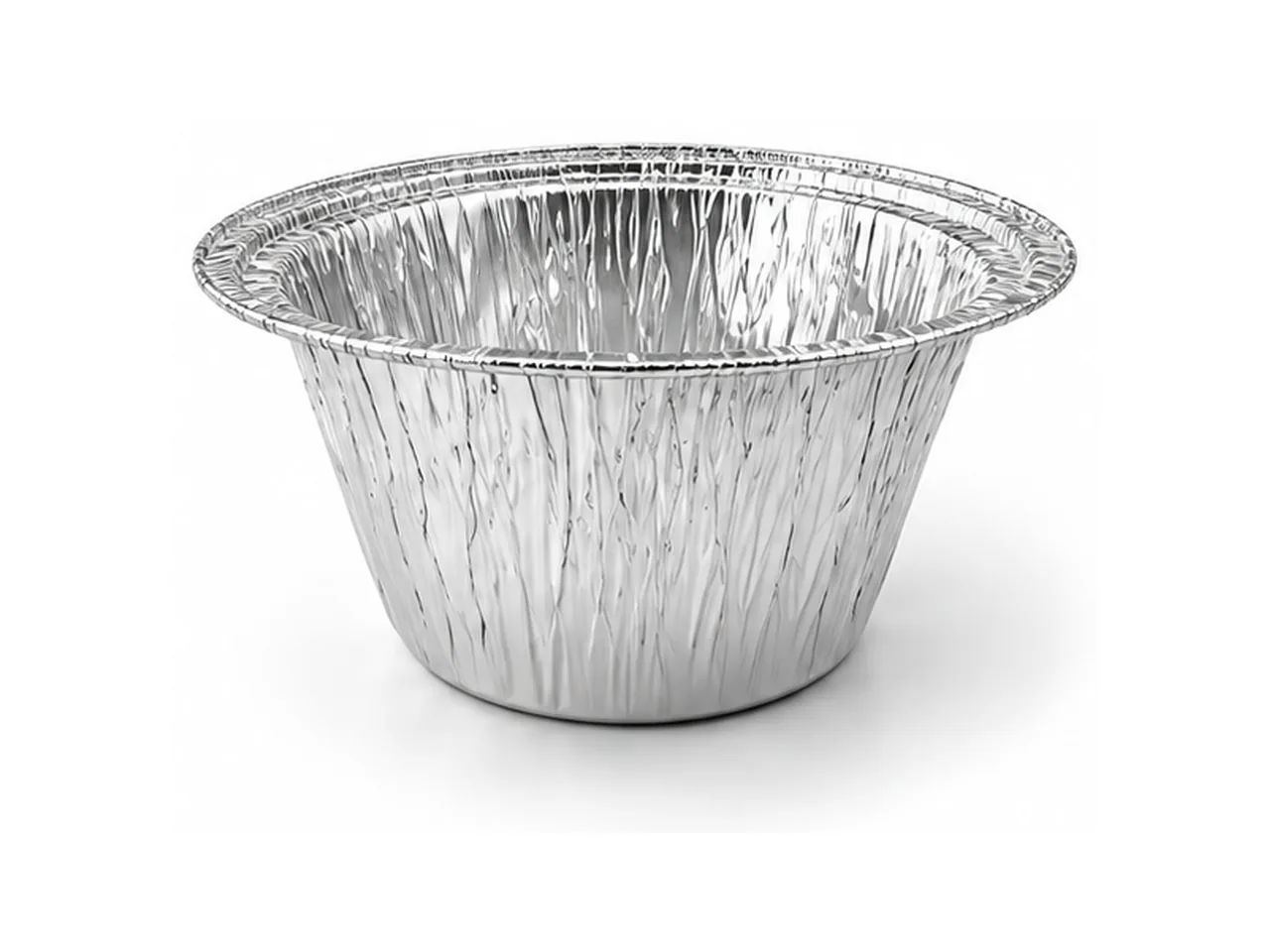 Silver Aluminum Foil Round Cup Y140 (450 ml)