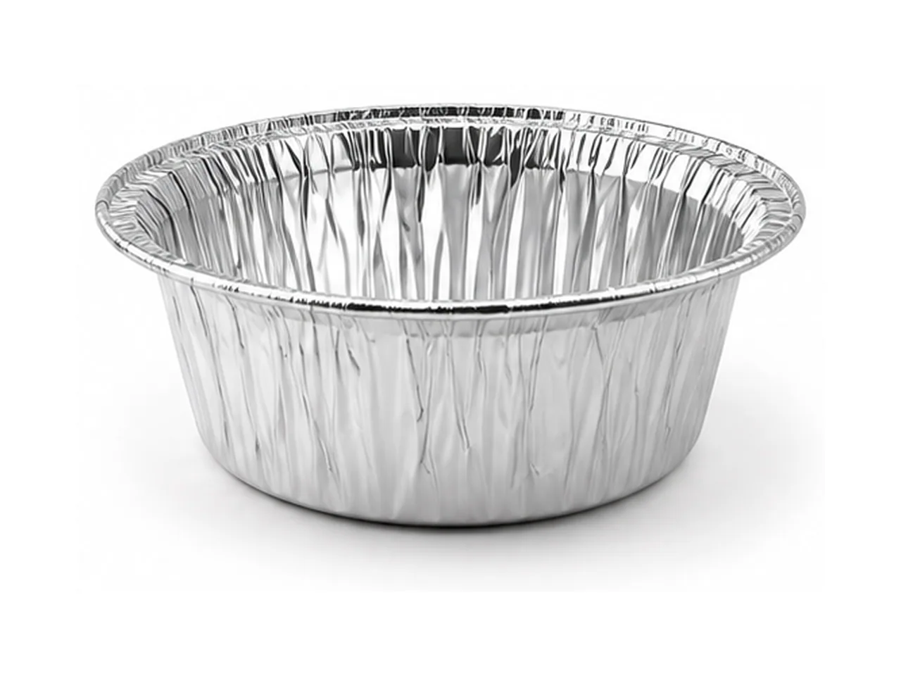 Silver Aluminum Foil Round Cup Y110 (260 ml)